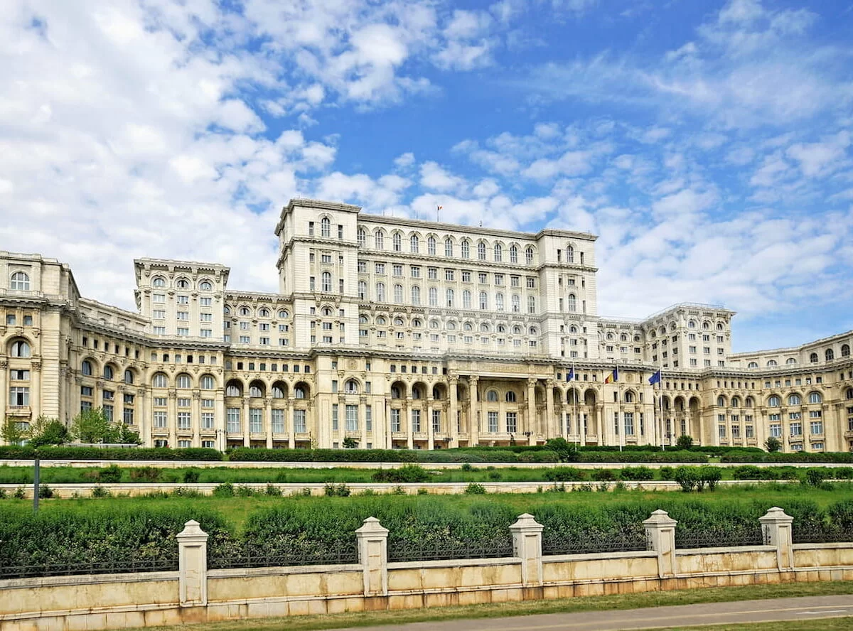 The Palace of the Parliament in Bucharest