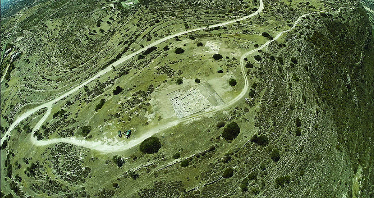 4000-year-old Temple with an Enigmatic Central Monolith Discovered in Cyprus