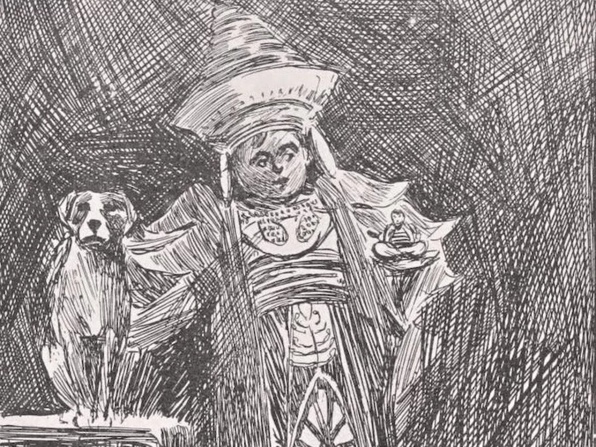 Baron Trump in an illustration by Charles Howard Johnson for the original edition of the novel