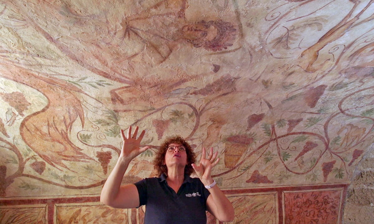 Roman paintings discovered in the 1930s, revealed to the public for the first time