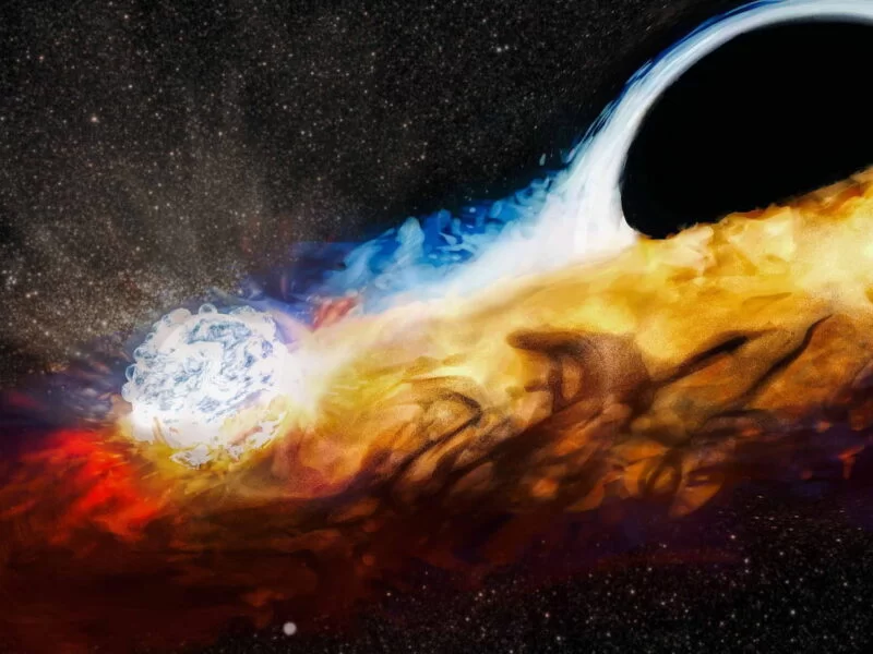 A Supermassive Black Hole Destroying Stars Solves the Mystery of Stellar Eruptions