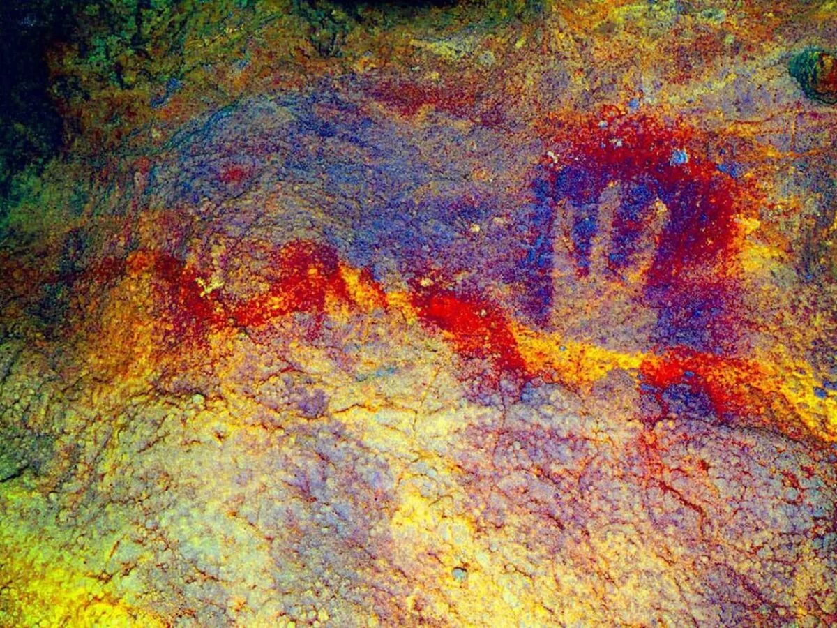 The prehistoric hand stencils in Maltravieso Cave in Spain are so ancient they might have been created by Neanderthals