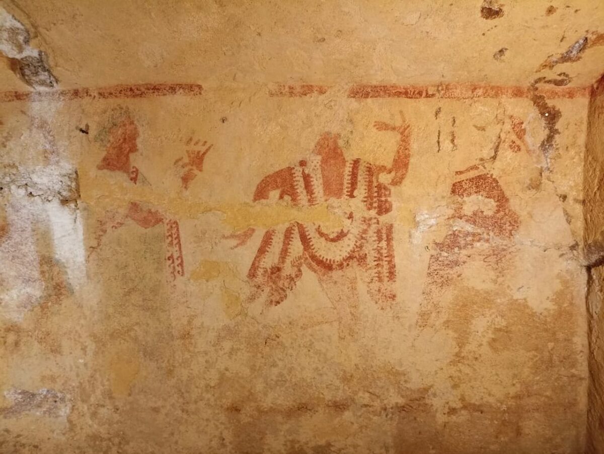 Etruscan tomb paintings