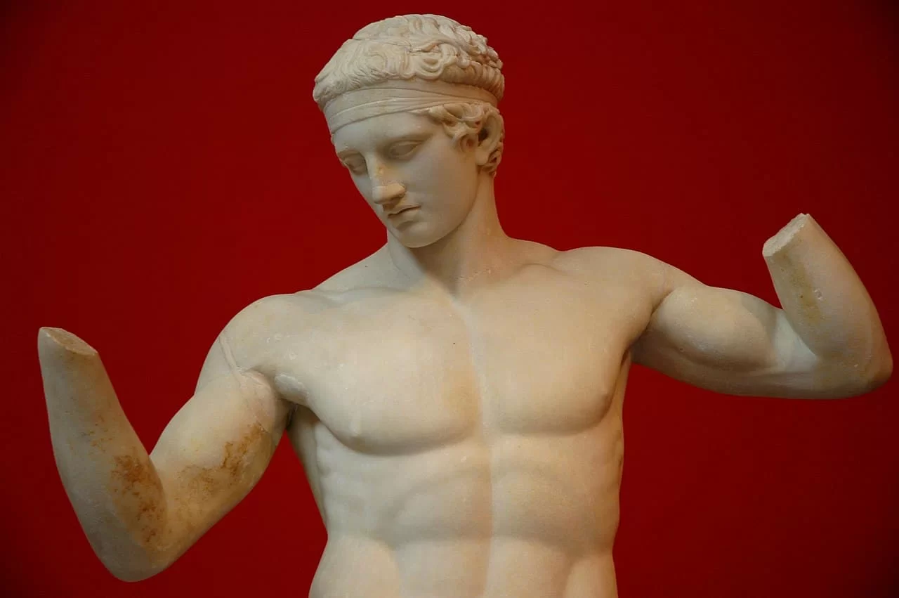 Roman Greek statues perfumes