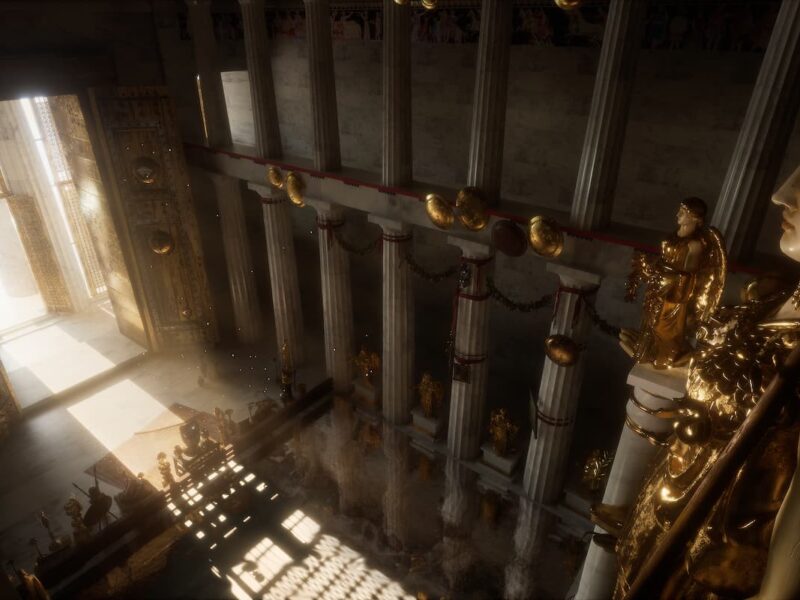 The Mystery of the Parthenon’s Interior Lighting System in Antiquity Revealed