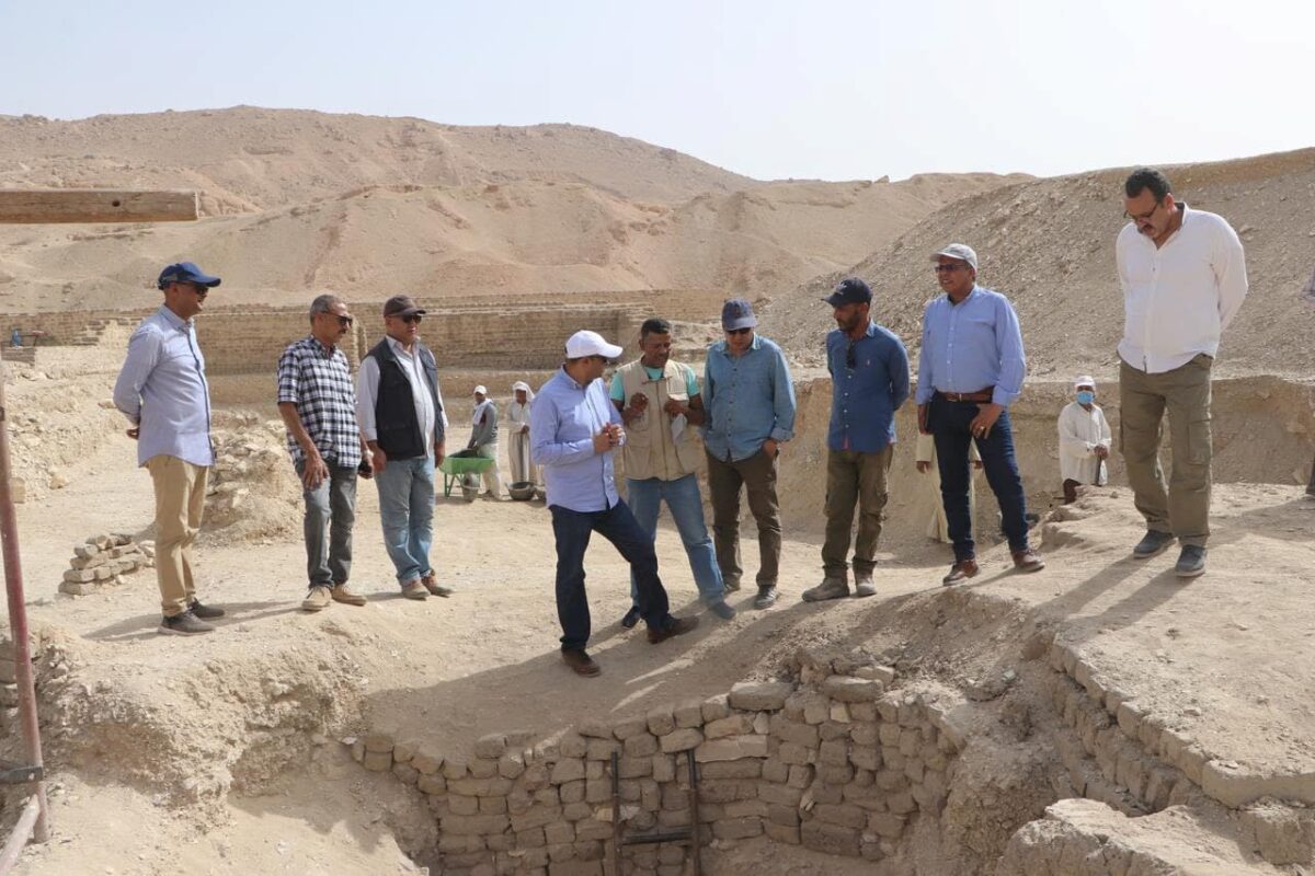 Walls and Gate of a 3,000-Year-Old Ancient City Discovered in Luxor