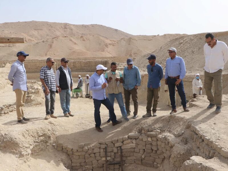 Walls and Gate of a 3,000-Year-Old Ancient City Discovered in Luxor
