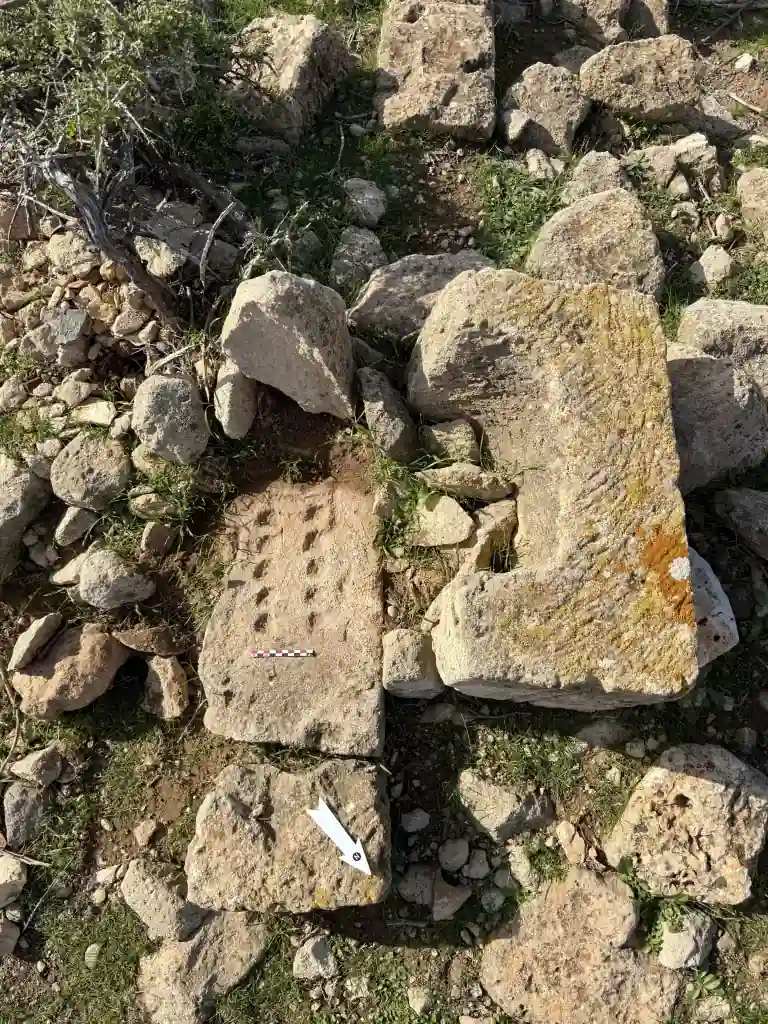 Ptolemais Libya board games city ruins