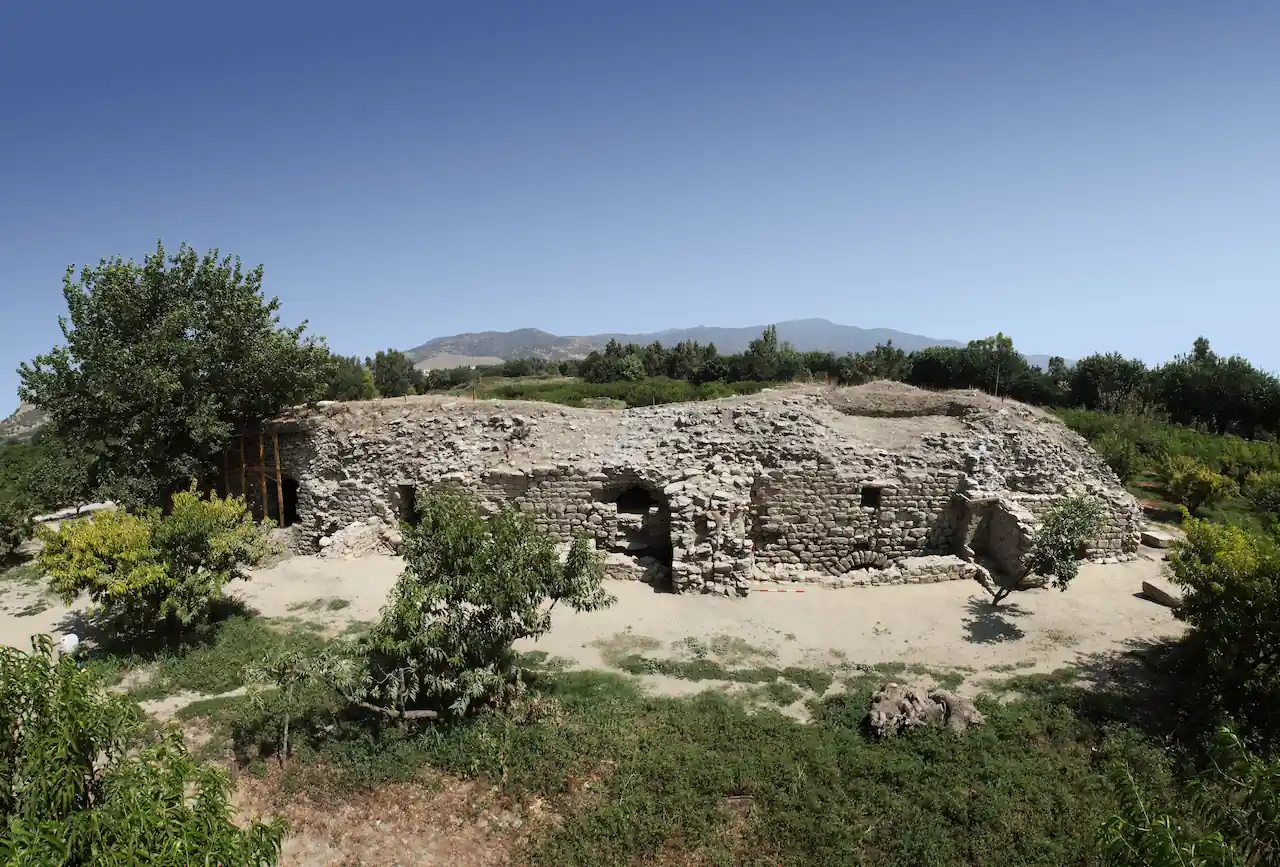 babies buried latrine Ephesus odeon