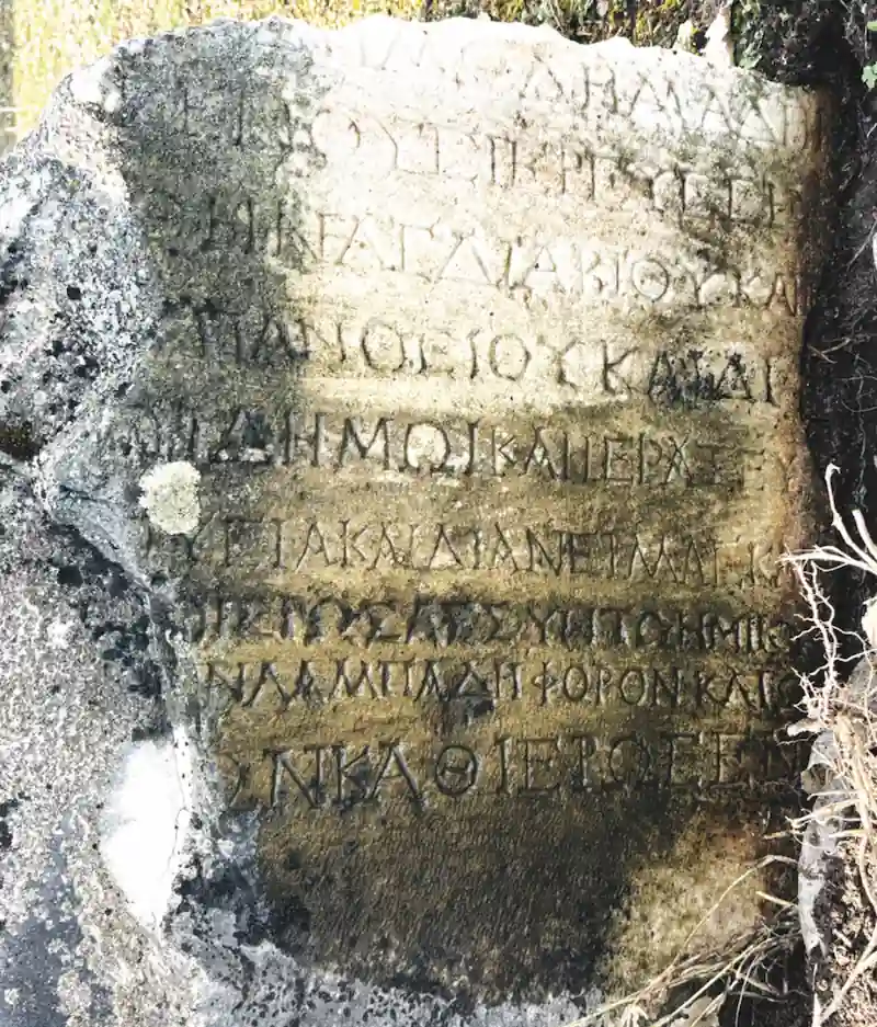 inscriptions ancient Phrygian city Acmonia