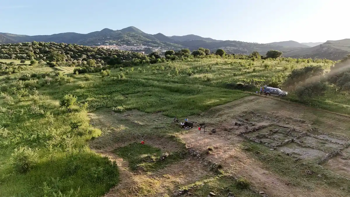 hidden structures hellenistic site magna Grecia calabria