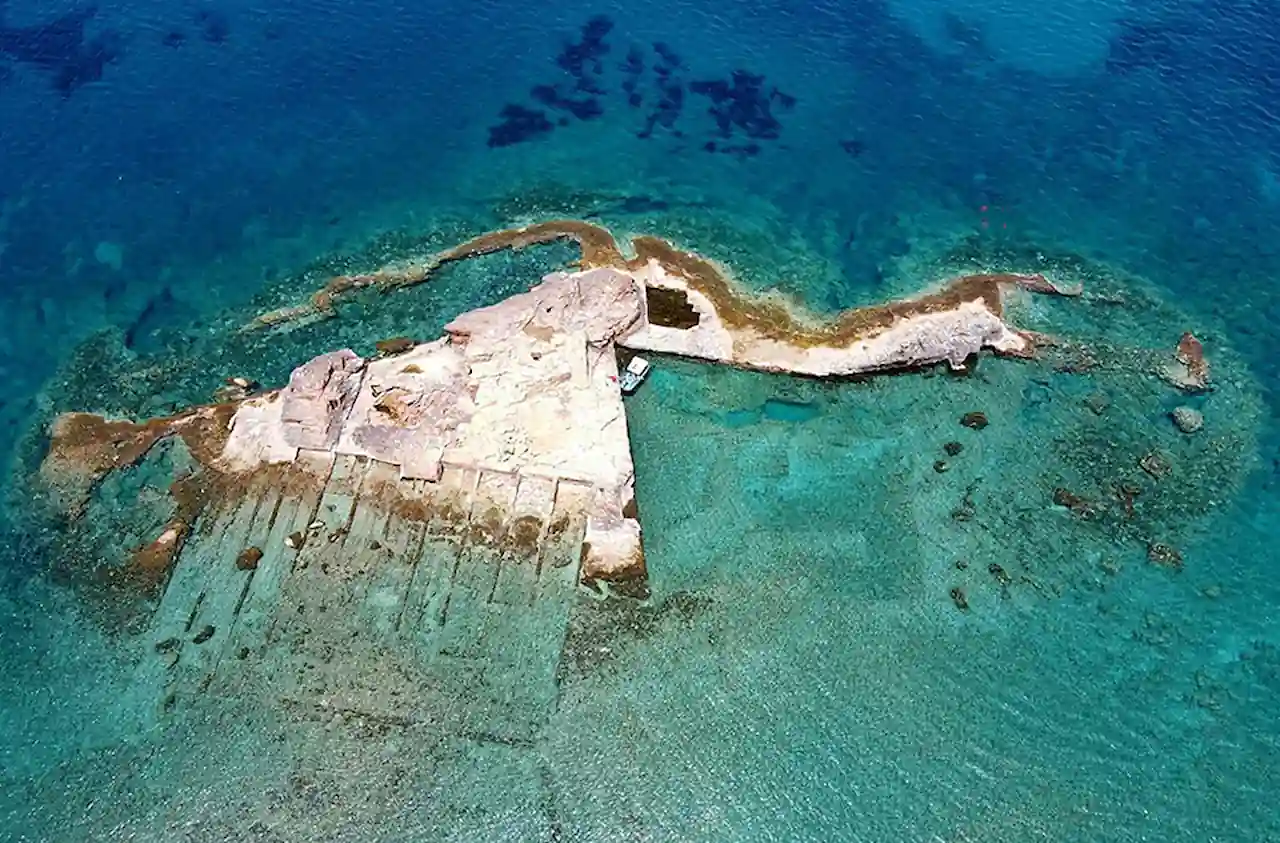 How Greek Engineers Quarried an Entire Coastline to Build a Warship ...