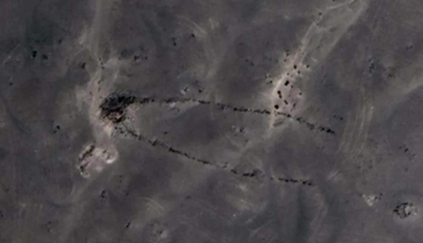 A 180-Foot-Long Stone Tomb With “Antennae” Found in Western Sahara Is ...