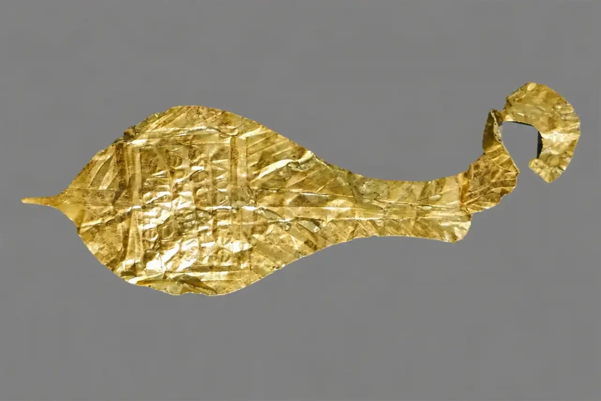 A Gold Leaf Left for a Foreign God Points to a Greek Merchant Who May ...