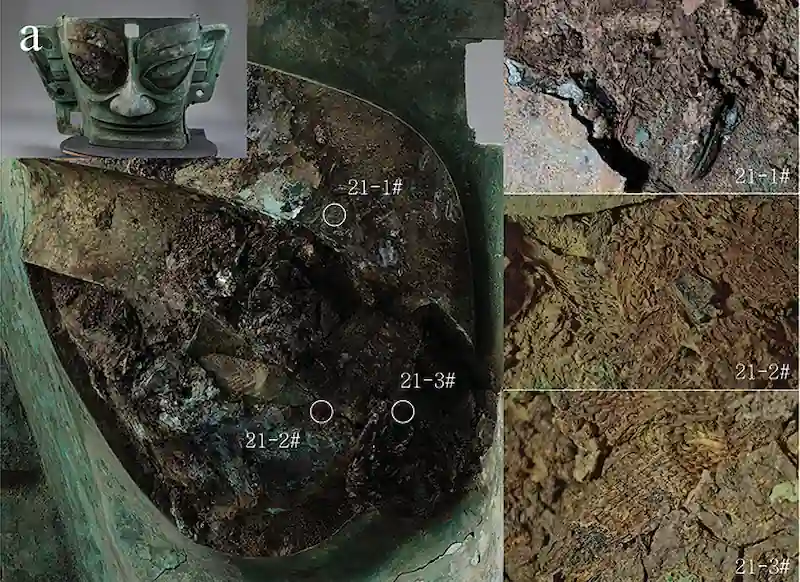 Silk Found on Strange 3,000-Year-Old Bronze Masks From a Chinese ...