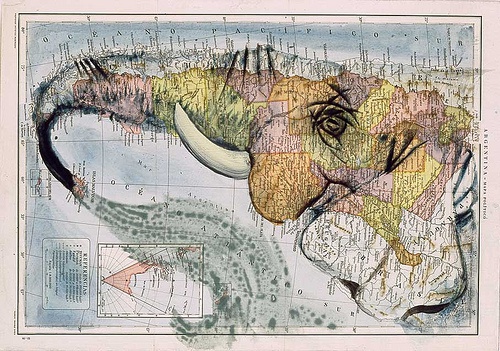 Artografía, el arte aplicado a los mapas