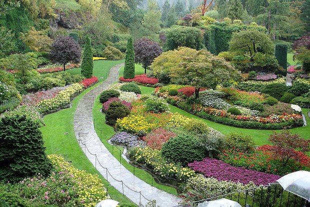 Los Jardines Butchard de Canadá