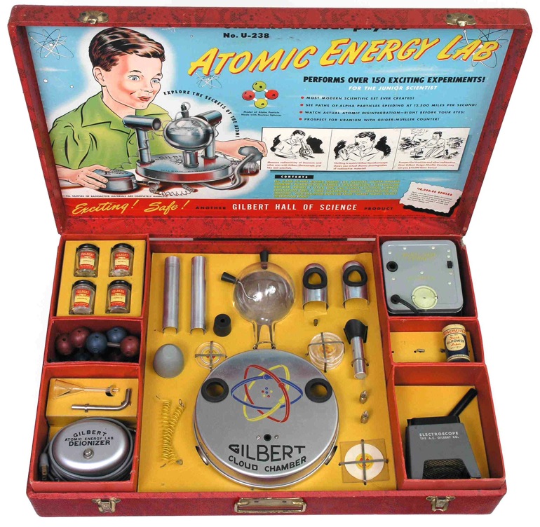 U-238 Atomic Energy Lab, el kit infantil con uranio 1