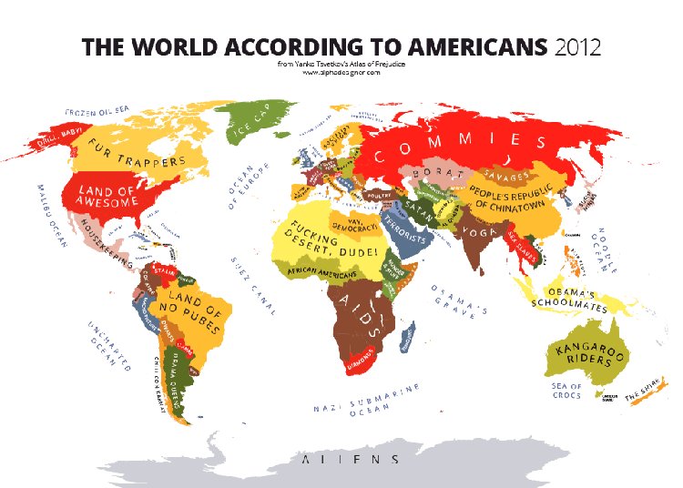 Los mapas de estereotipos de Yanko Tsvetkov 2