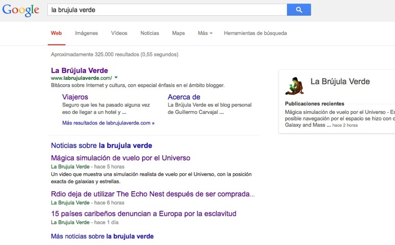 Google dice adiós a una época eliminando el subrayado de los enlaces