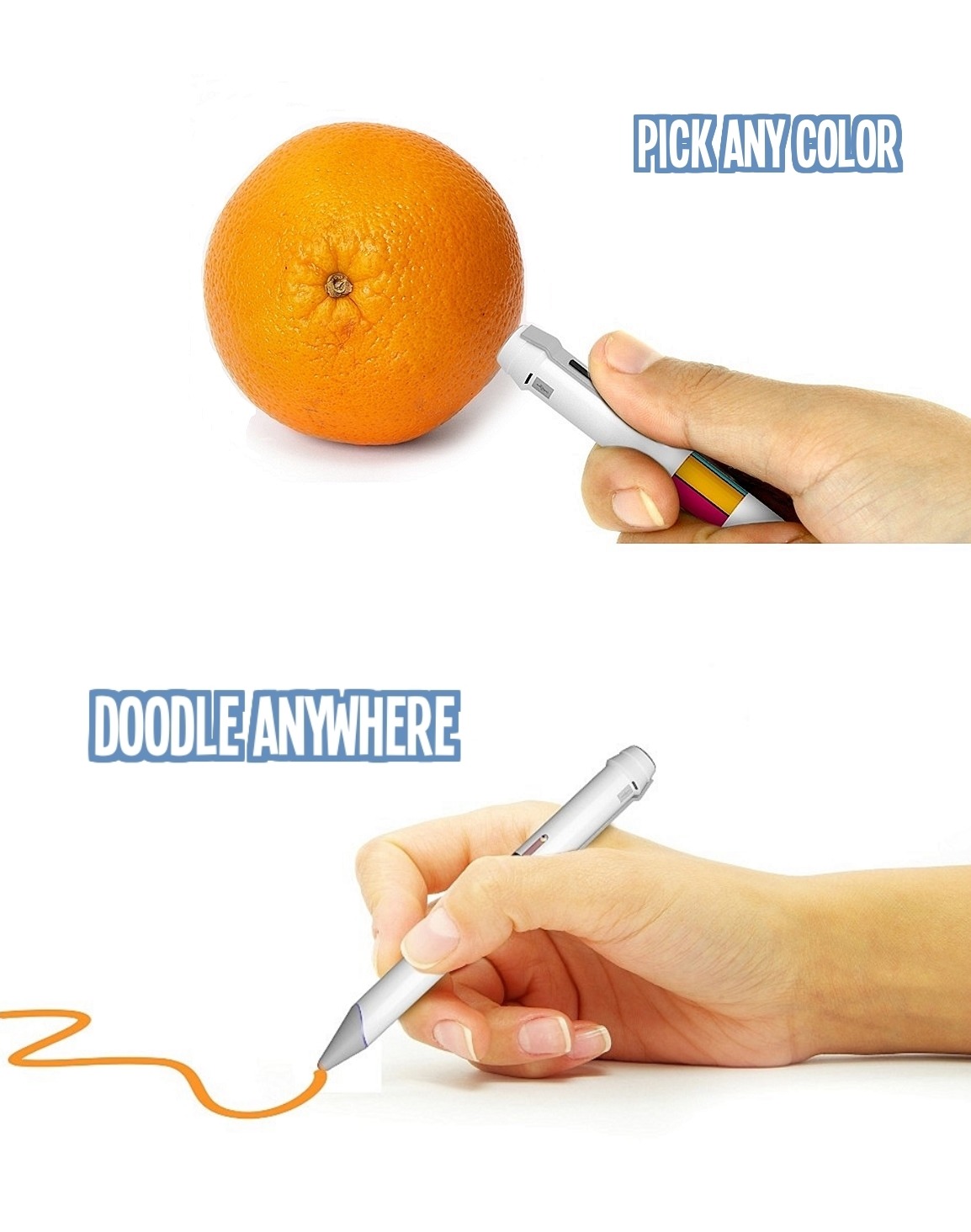 Scribble, un bolígrafo para dibujar con cualquier color que exista en el mundo 1