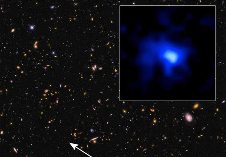 Descubren la galaxia más alejada de la Vía Láctea 