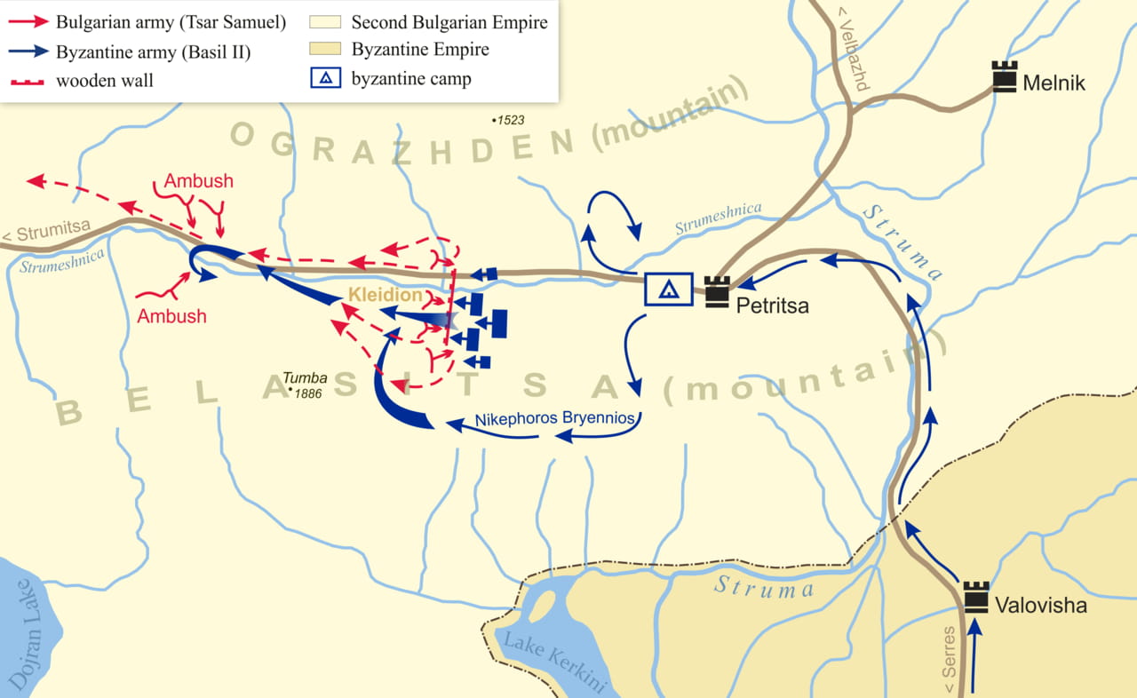 Development of the Battle of Kleidion