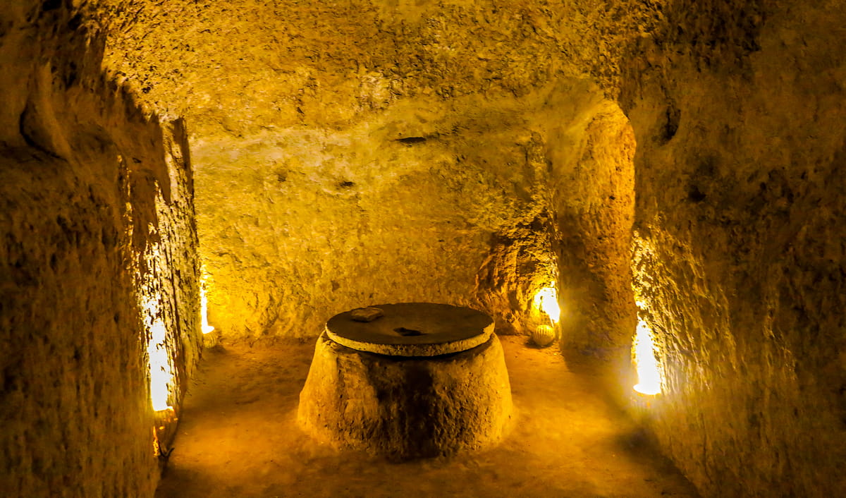 La ciudad subterránea de tres niveles de Nushabad, construida por los  persas sasánidas hace 1.500 años