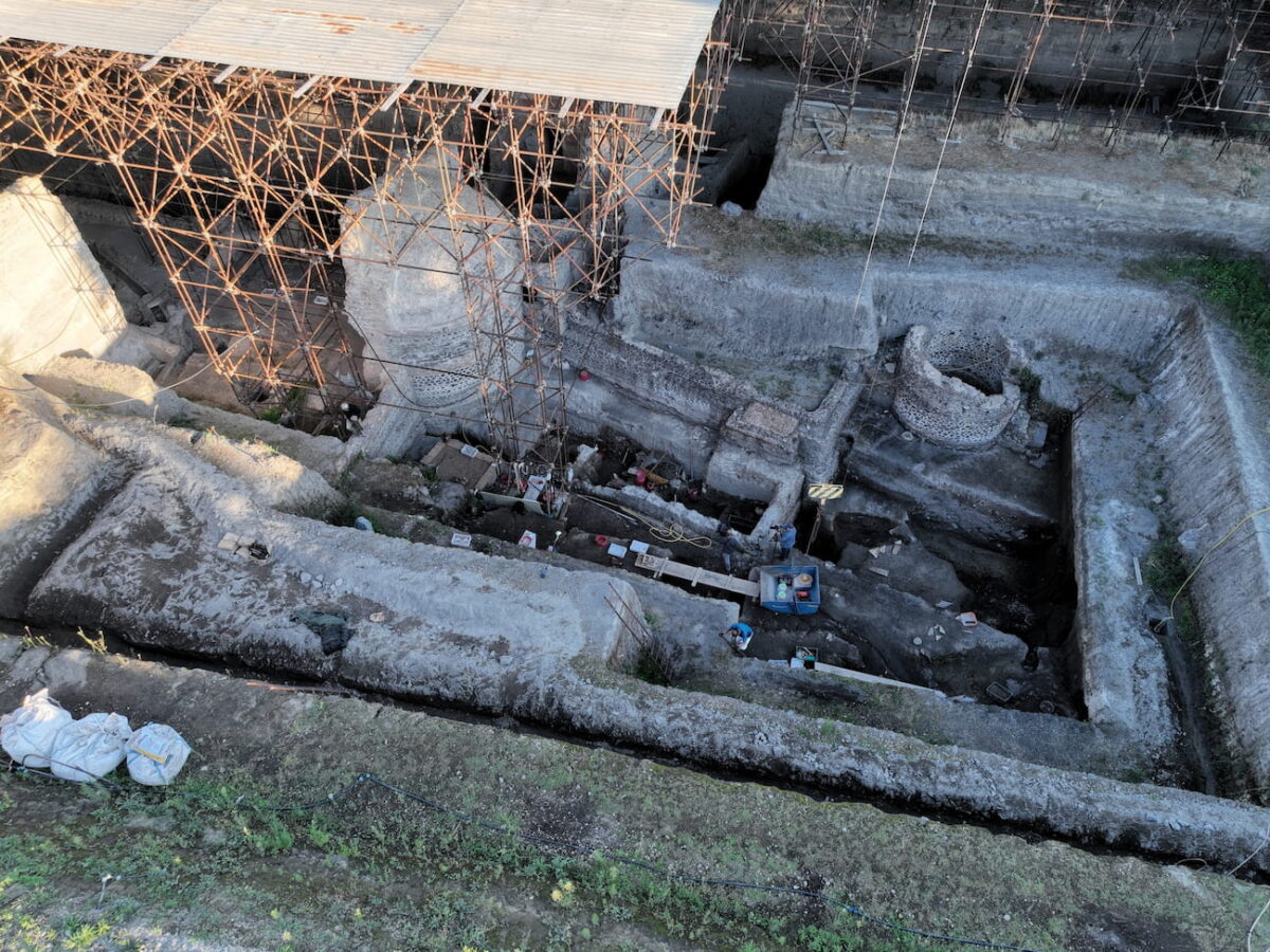 Arqueólogos de la Universidad de Tokio descubren la villa de Augusto en Somma Vesuviana