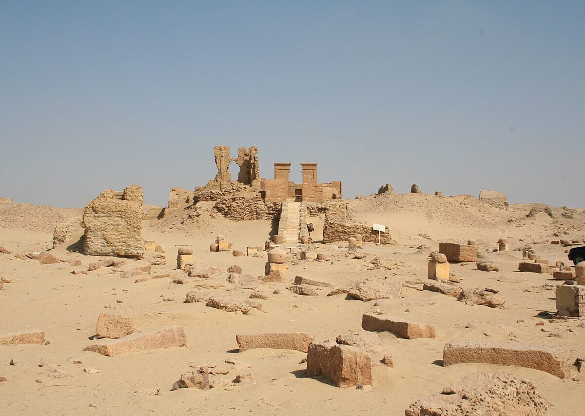 Ruinas de Karanis en Egipto