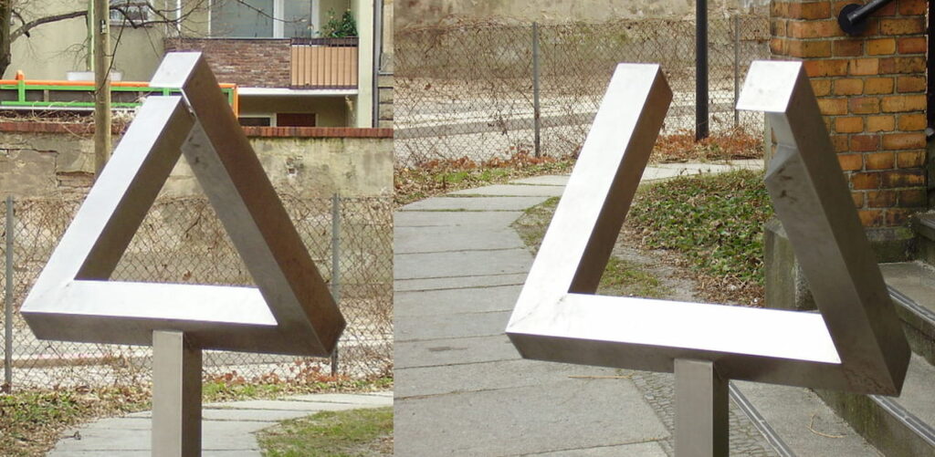 The Penrose Triangle, an Impossible Object that Defies Euclidean ...