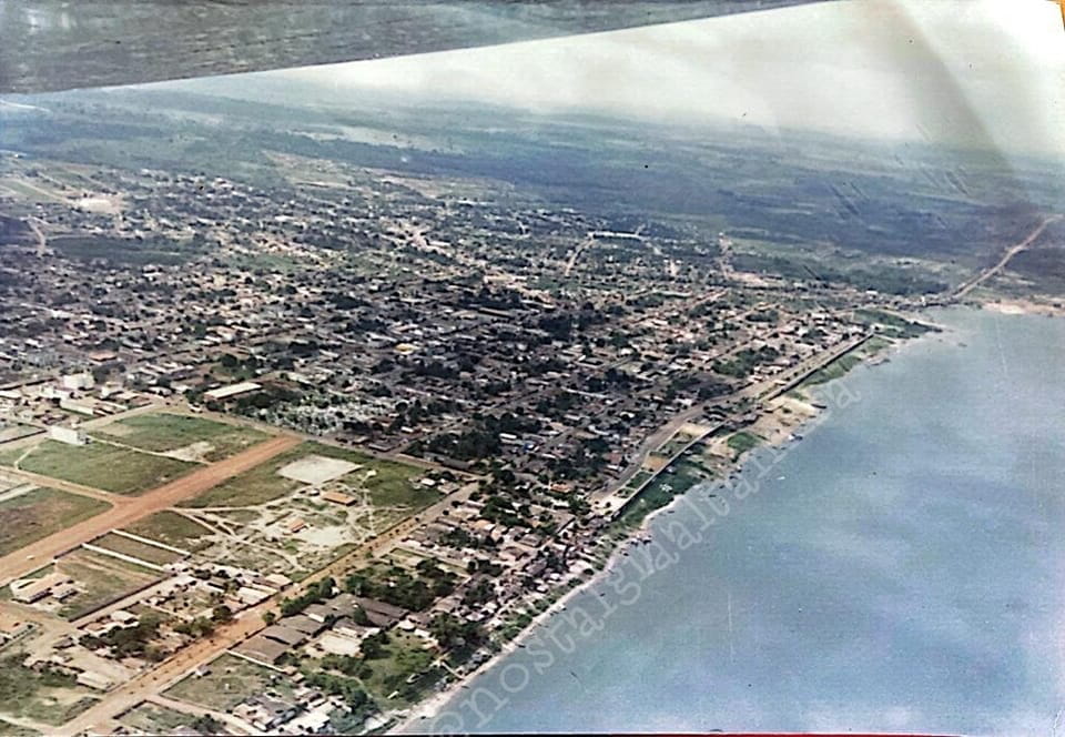 Vista aérea de Altamira en una foto de entre 1975 y 1990