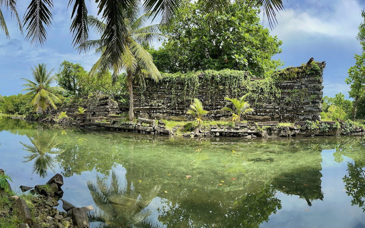 Nan Madol se construyó sobre 92 islotes separados por canales