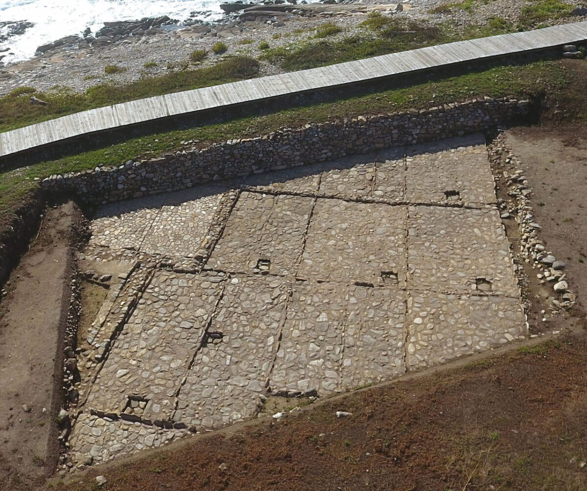 Salina romana de O Seixal en A Guarda, Galicia