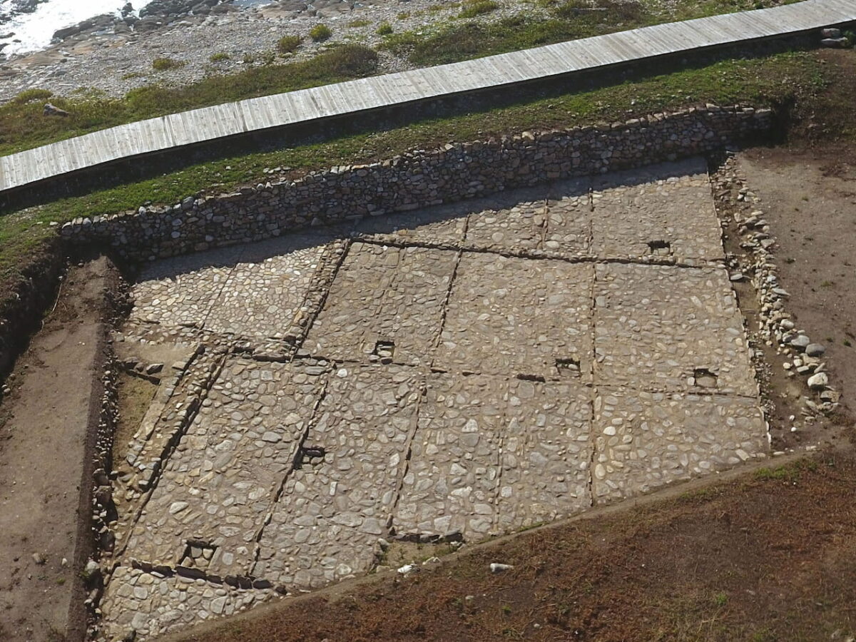 Salina romana de O Seixal en A Guarda, Galicia