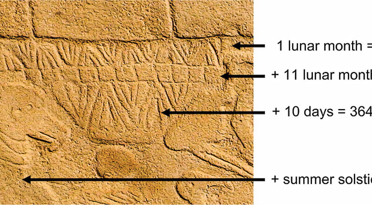 Detalle del pilar 43 de Göbekli Tepe