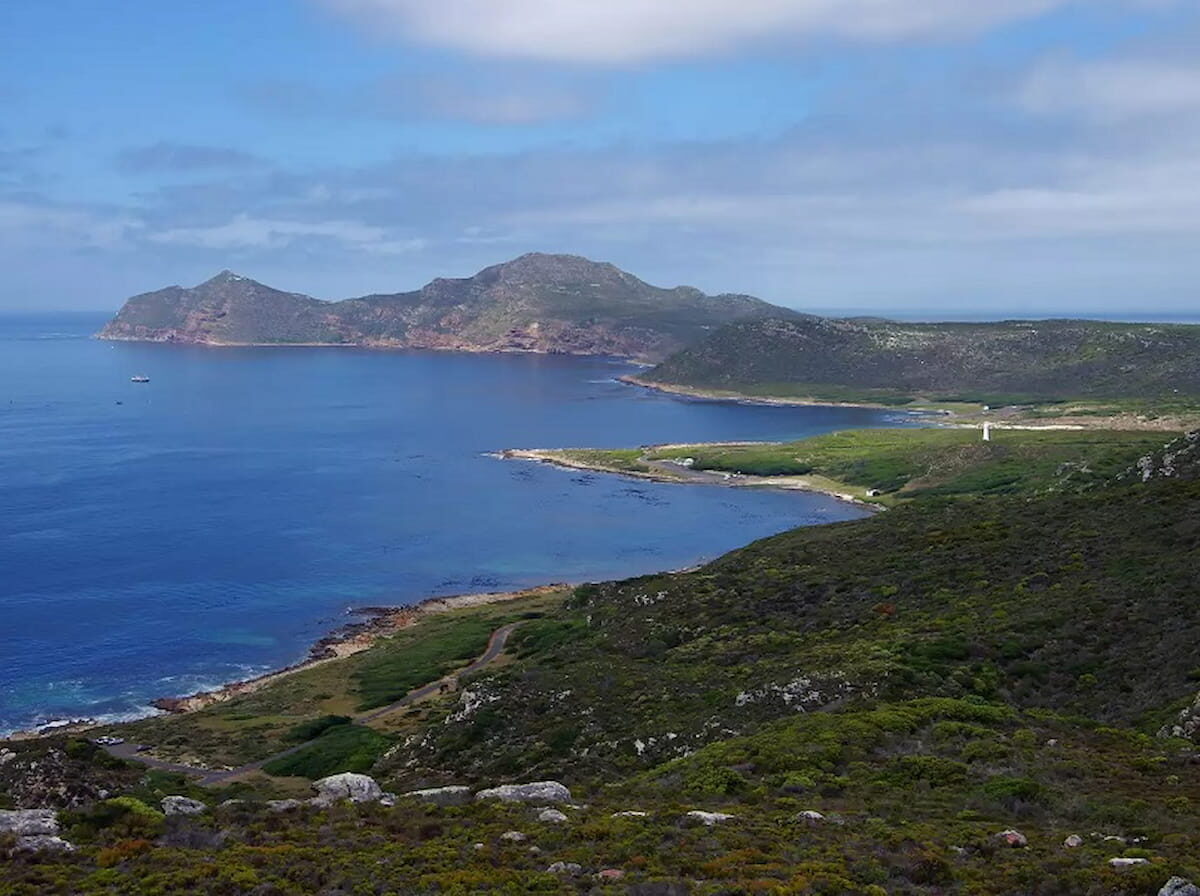 El Promotorio de Cape Point, en la reserve natural de Cape Pont (Sudáfrica)