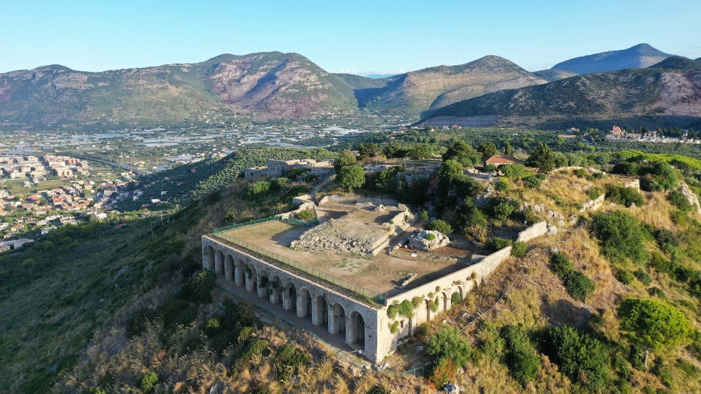 El santuario del Monte Sant'Angelo en Terracina