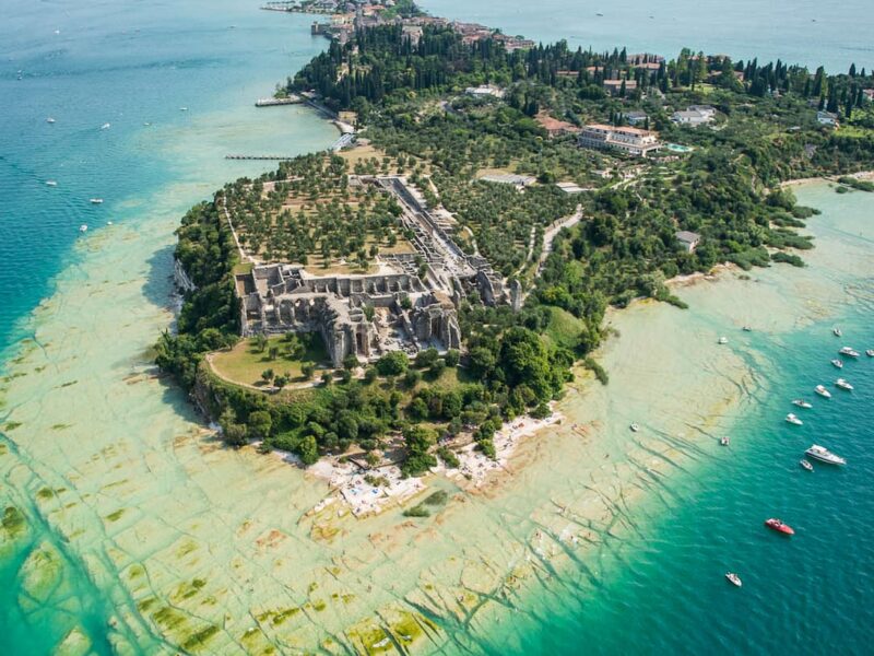 La excepcional villa romana “Grotte di Catullo” a orillas del lago Garda es una de las más septentrionales de Italia