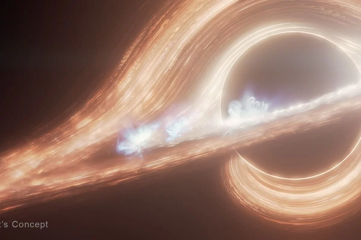 Via Lactea agujero negro llamaradas