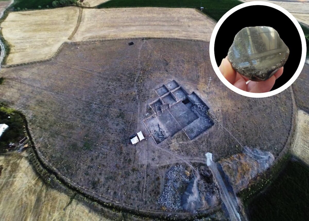 espejos obsidiana neoliticos levante proximo oriente