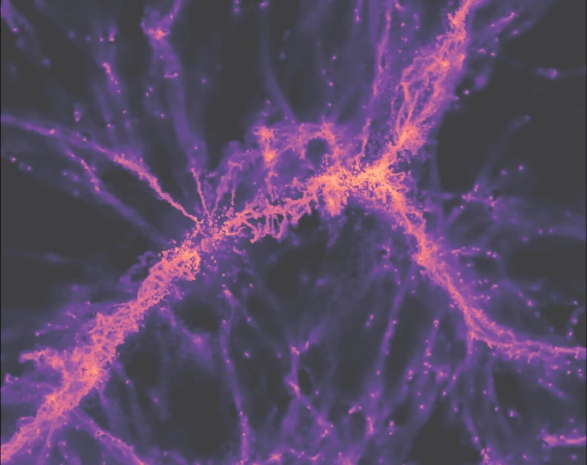 Filamento red cosmica
