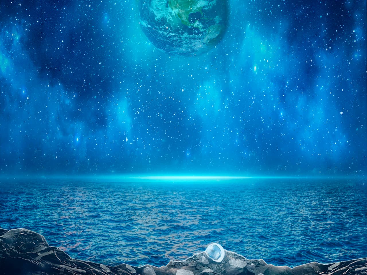 agua universo antigua