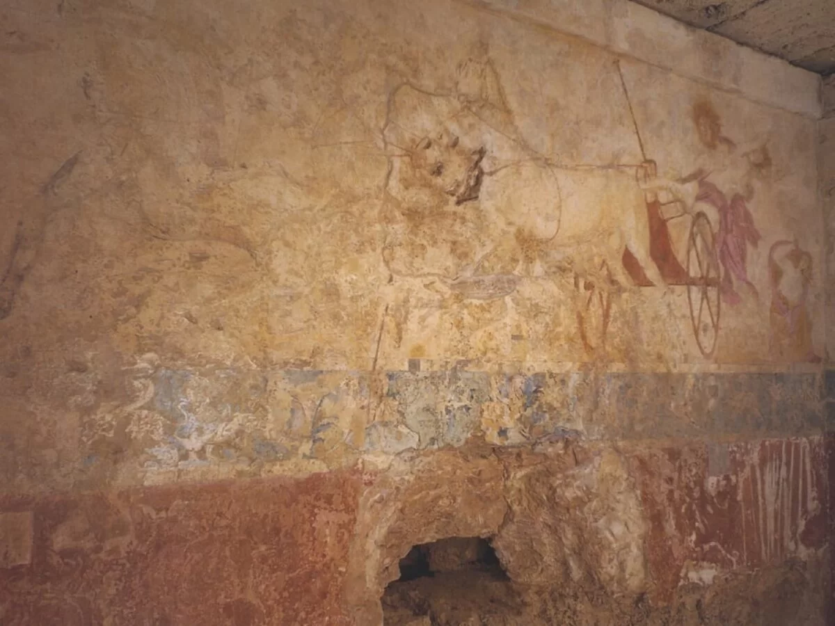 Revelan la identidad de los ocupantes de la Tumba de Perséfone en Vergina: no son Filipo II y su esposa