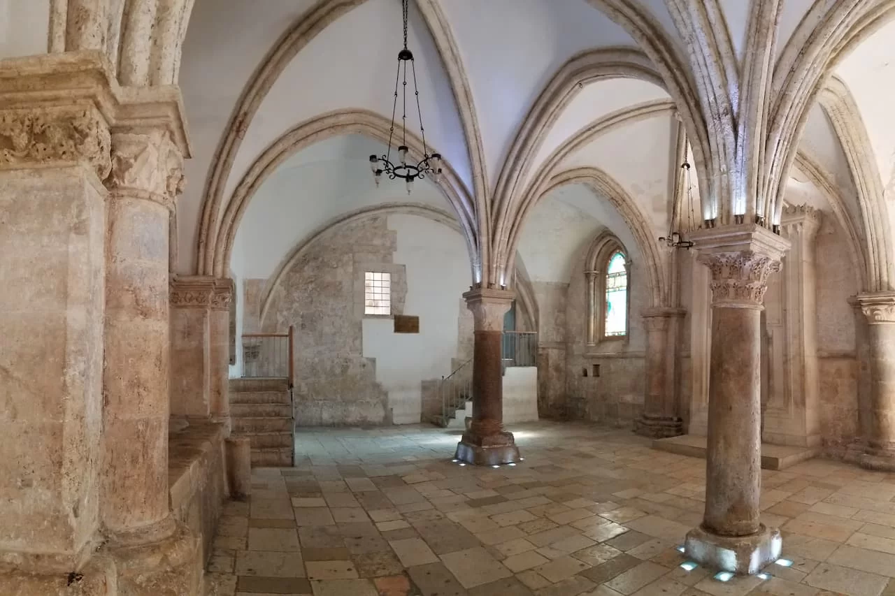 inscripciones cenaculo jerusalen