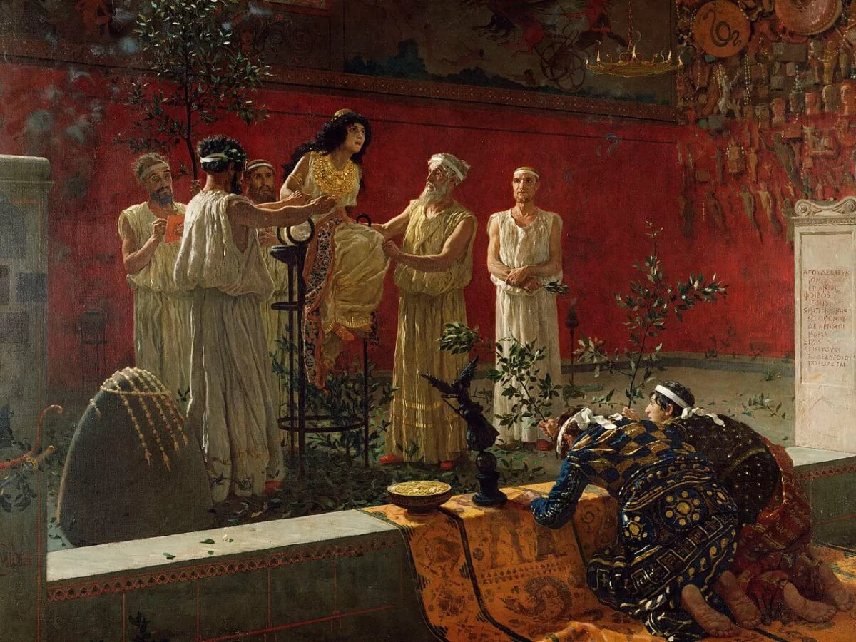 Los misterios de la Pitia, la gran sacerdotisa del templo de Apolo que encarnaba el Oráculo de Delfos