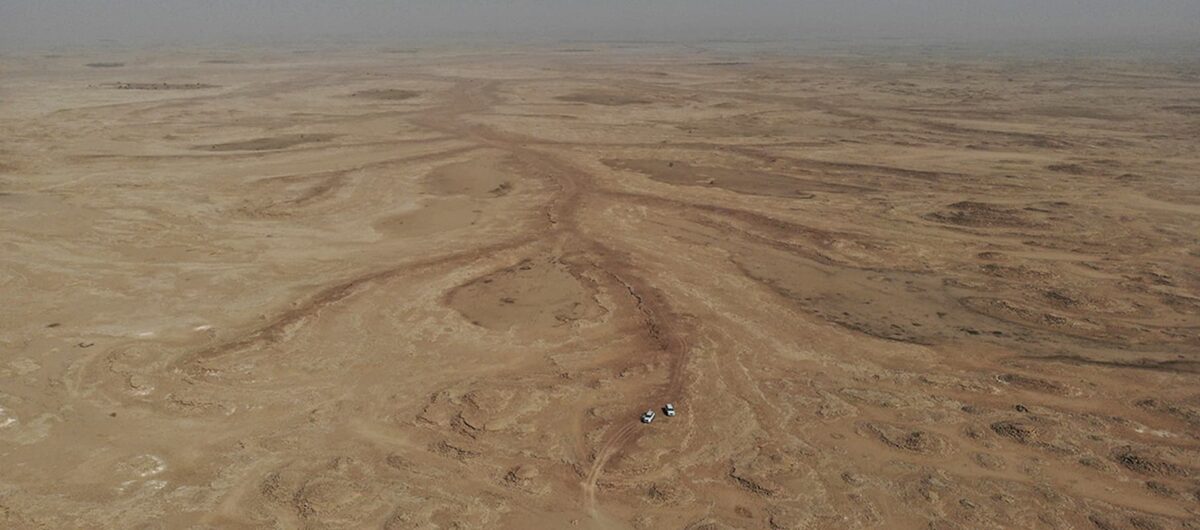Desierto Arabia rios lago 42 metros