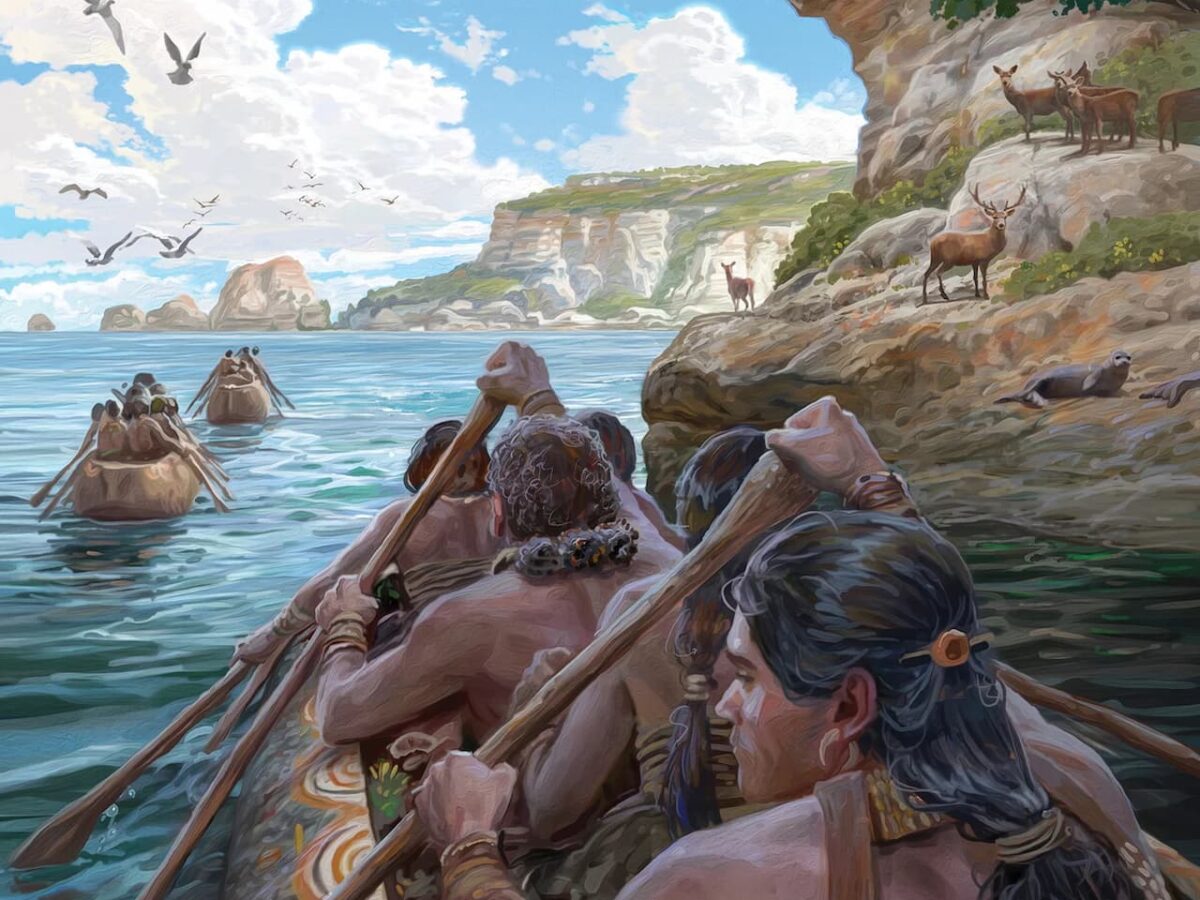 Malta navegación prehistórica cazadores-recolectores