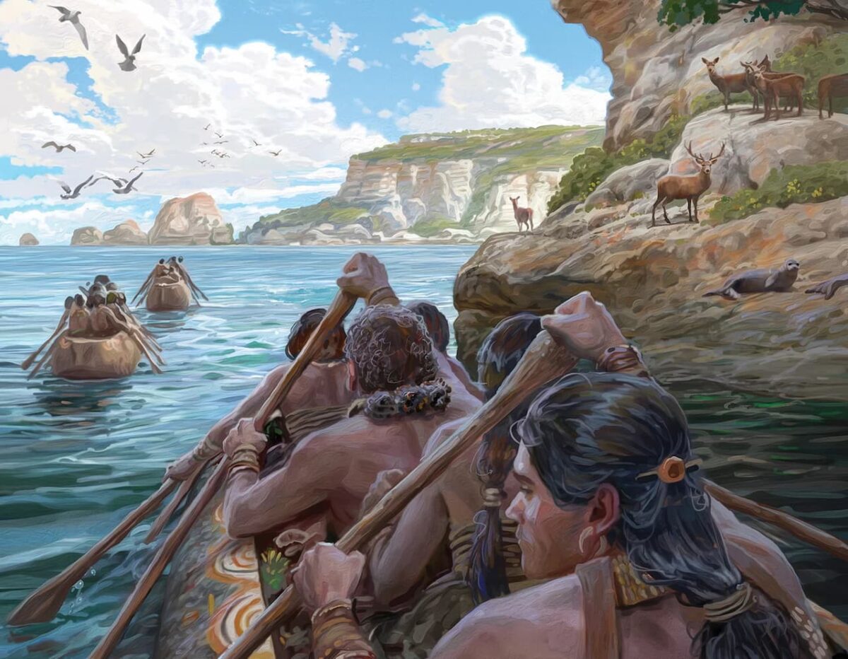 Malta navegación prehistórica cazadores-recolectores