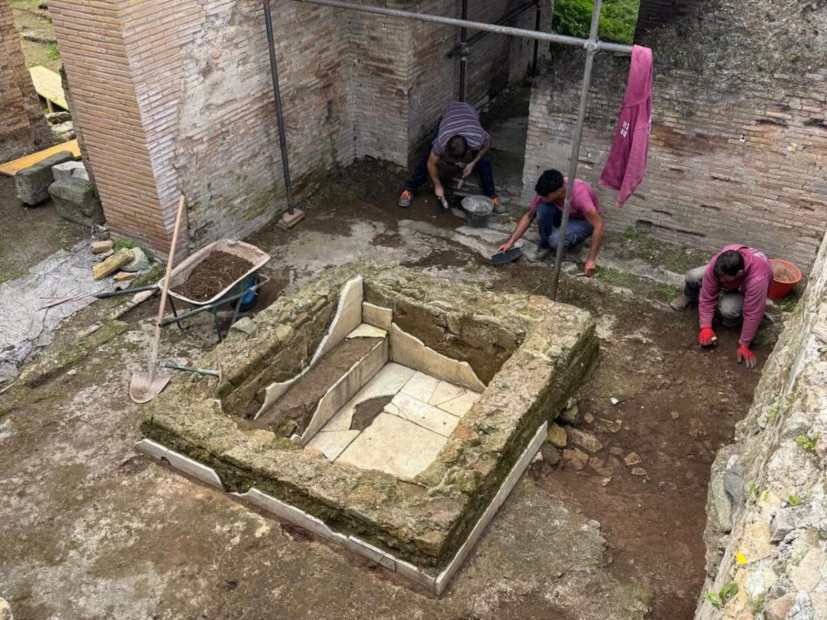 Descubren que las Termas del Tritón en el sudeste de Roma fueron convertidas en una iglesia cristiana durante la Antigüedad Tardía